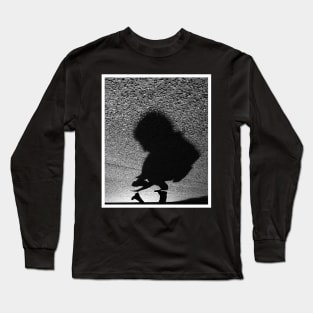 Shadow casts a human Long Sleeve T-Shirt